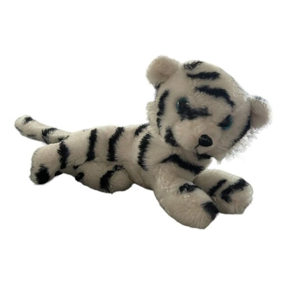 Dakin 1976 Little Bombay White  Tiger Plush Nature Babies Stuffed Animal 10 Inch - Picture 1 of 7
